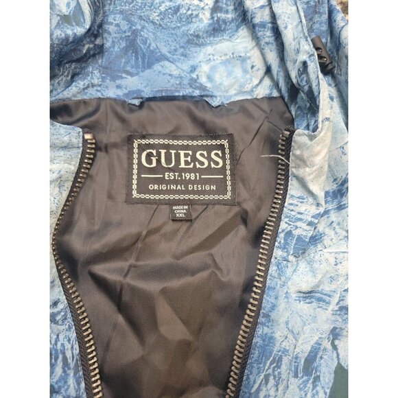 Guess Tech Woven Hooded Jacket. Size XXL. New With Tags $178 - Picture 8 of 16